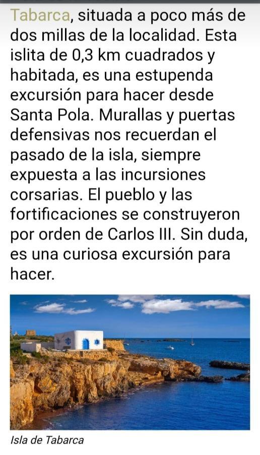 Eva Santa Pola Apartment Bagian luar foto