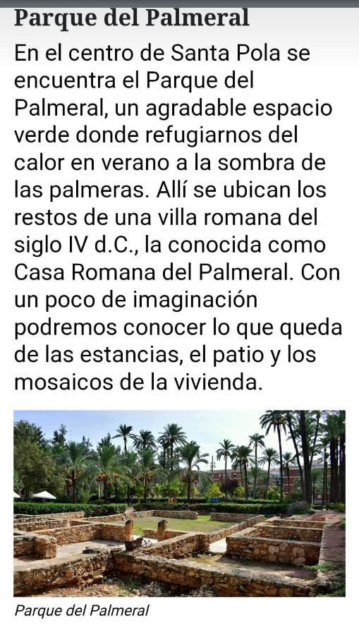 Eva Santa Pola Apartment Bagian luar foto